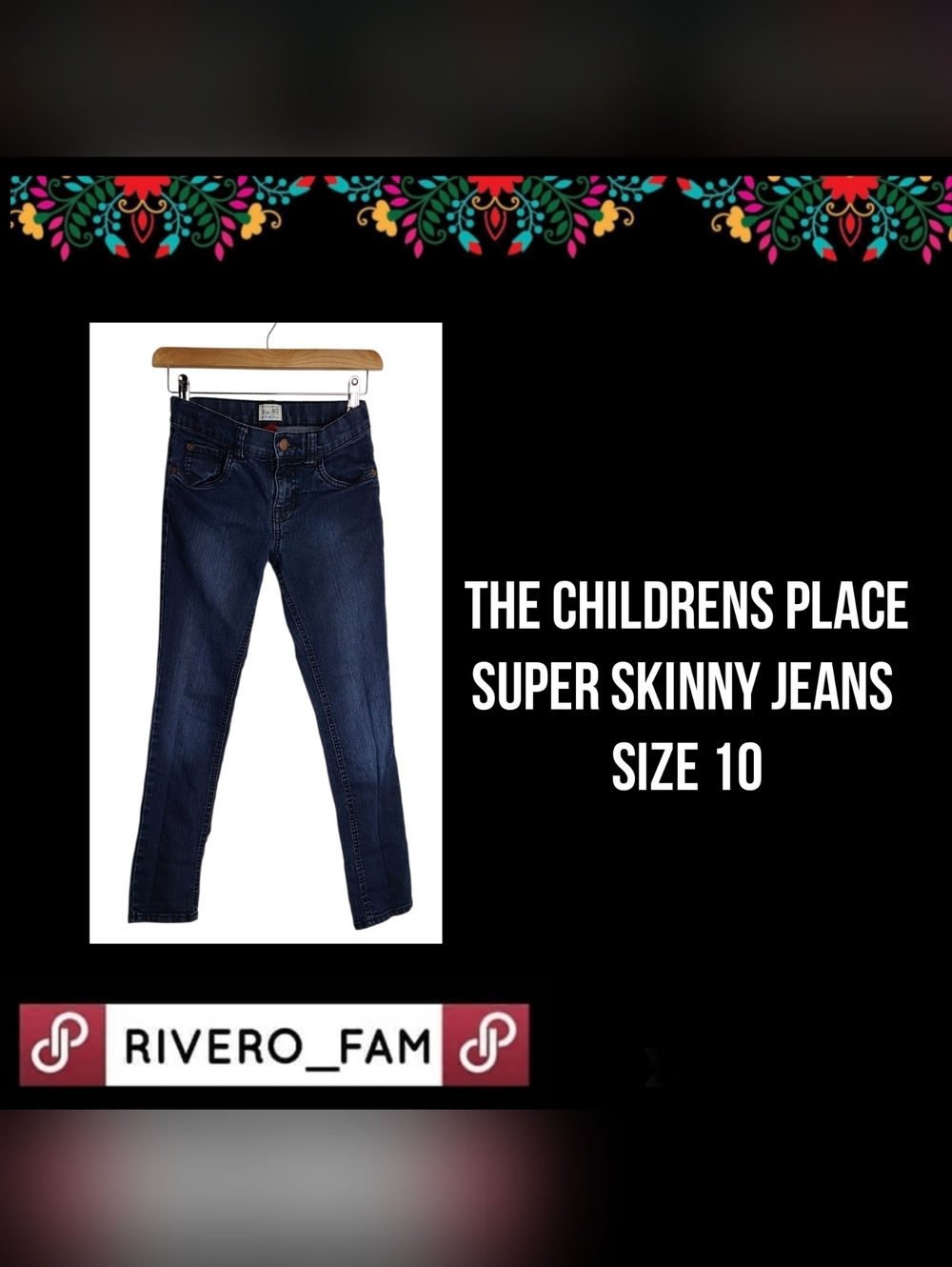 THE CHILDRENS PLACE | SUPER SKINNY JEANS | SIZE 10